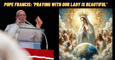 Pope Francis: ‘Praying with Our Lady is beautiful’