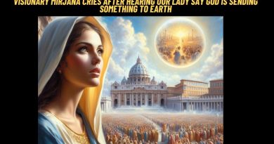 VISIONARY MIRJANA CRIES AFTER HEARING OUR LADY SAY GOD IS SENDING SOMETHING TO EARTH
