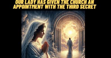 Our Lady has given the Church an appointment with the third secret