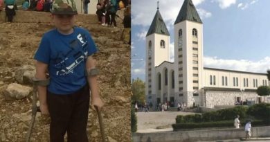 THE BOY SAW OUR LADY AND WAS CURED OF CANCER AFTER VISITING MEDJUGORJE