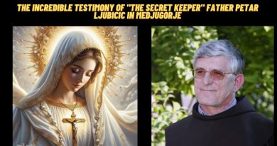 The incredible testimony of “The Secret Keeper” Father Petar Ljubicic, given at the Radio Maria headquarters in Medjugorje