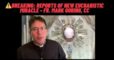 ⚠️BREAKING: Reports of NEW EUCHARISTIC MIRACLE – Fr. Mark Goring, CC