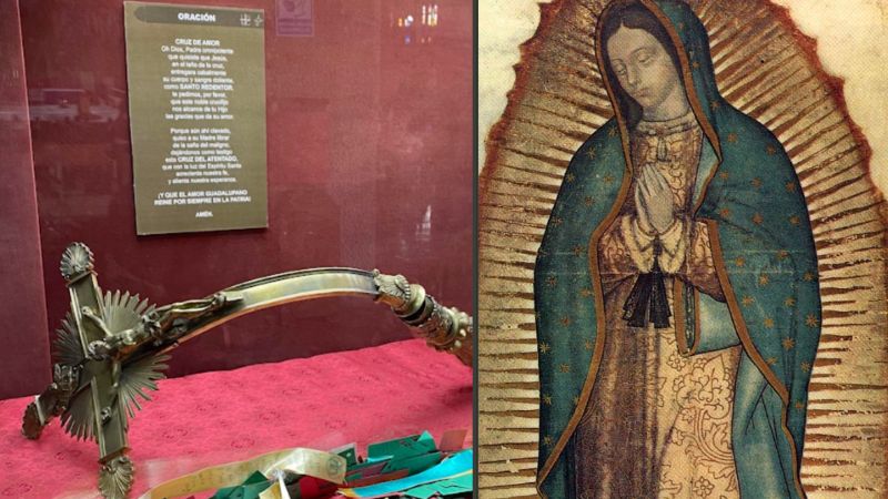A Testament to Faith: The Miracle of the Bent Cross and Our Lady of ...