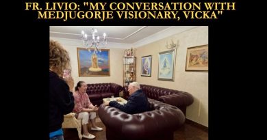 Fr. Livio: “My conversation with Medjugorje Visionary, Vicka”
